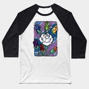 Seven of Roses Baseball T-Shirt